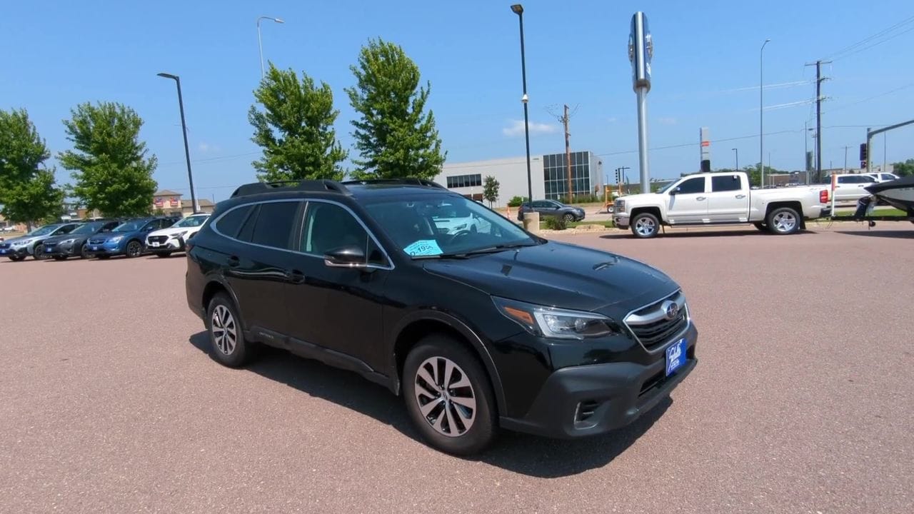 Used 2021 Subaru Outback Premium with VIN 4S4BTAFC9M3142841 for sale in Sioux Falls, SD