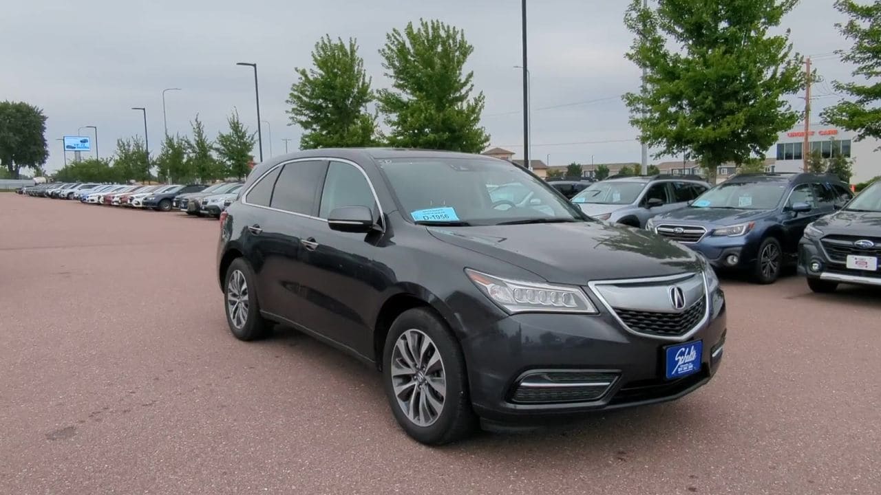 Used 2016 Acura MDX Technology Package with VIN 5FRYD4H4XGB024967 for sale in Sioux Falls, SD