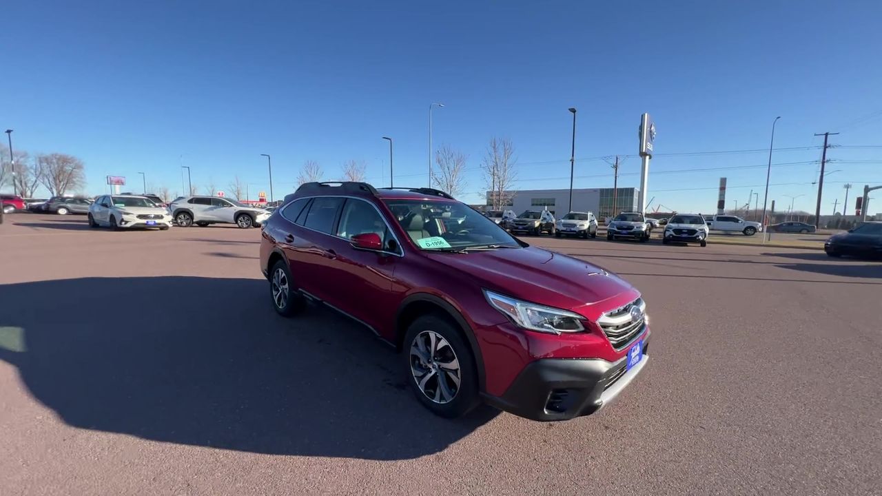 Used 2021 Subaru Outback Limited with VIN 4S4BTANC7M3202276 for sale in Sioux Falls, SD