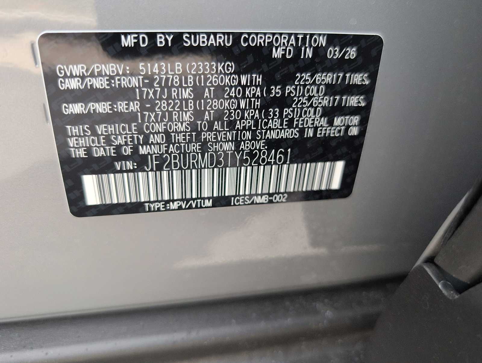 Thumbnail: 2026 Subaru Outback - 34