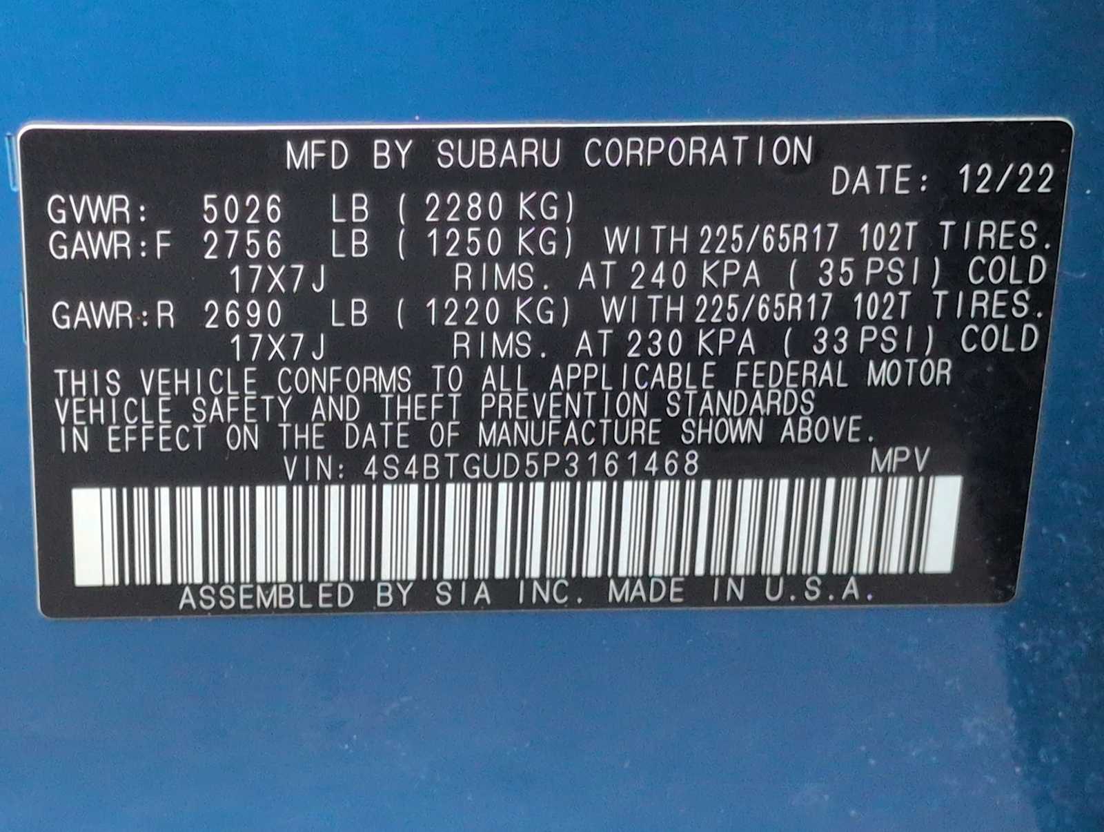 Thumbnail: 2023 Subaru Outback - 34