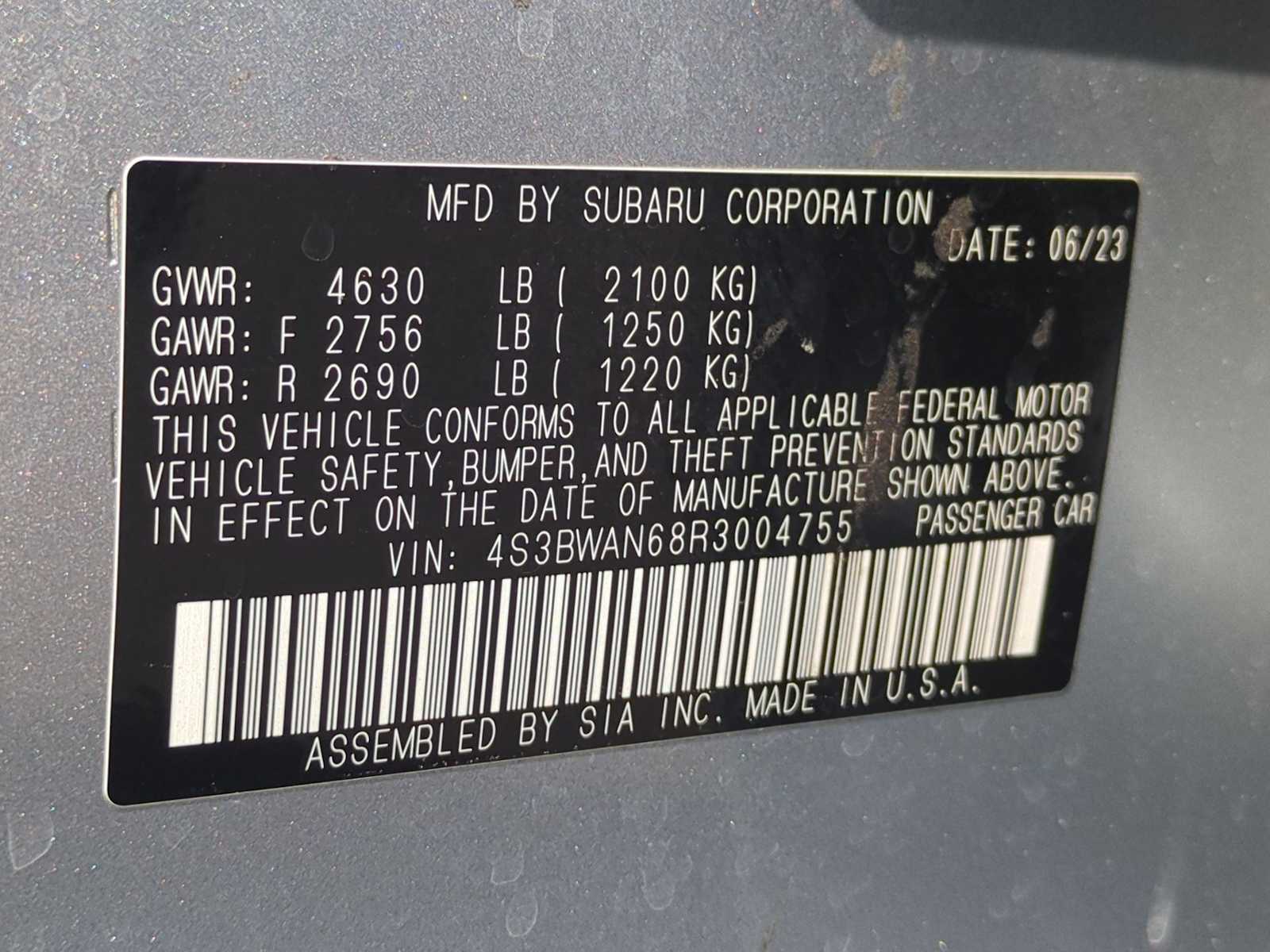 Thumbnail: 2024 Subaru Legacy - 37