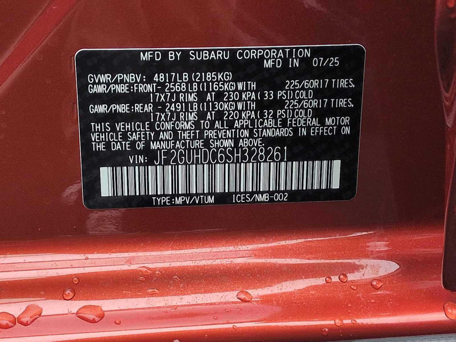 Thumbnail: 2025 Subaru Crosstrek - 37