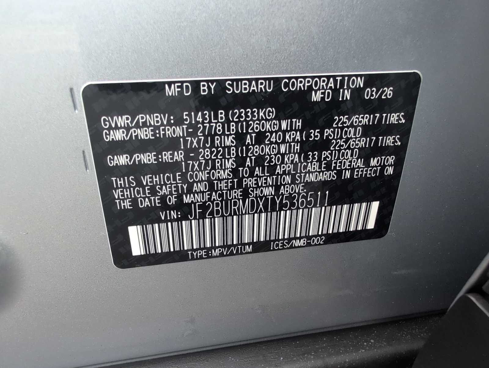 Thumbnail: 2026 Subaru Outback - 34