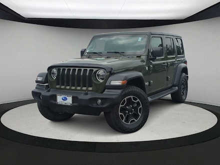 Featured Used 2020 Jeep Wrangler Unlimited Sport S SUV for Sale near Herndon, VA