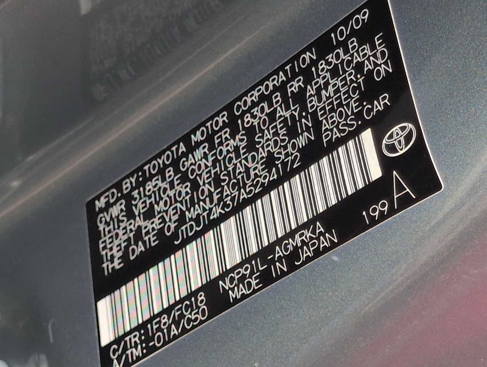 Thumbnail: 2010 Toyota Yaris - 25