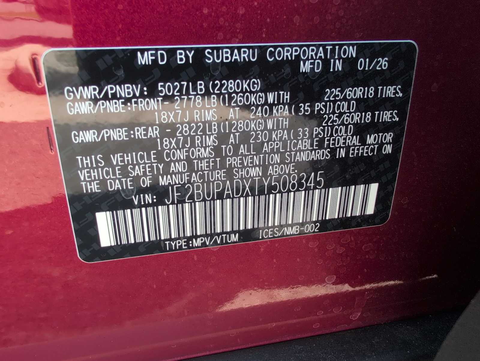 Thumbnail: 2026 Subaru Outback - 33