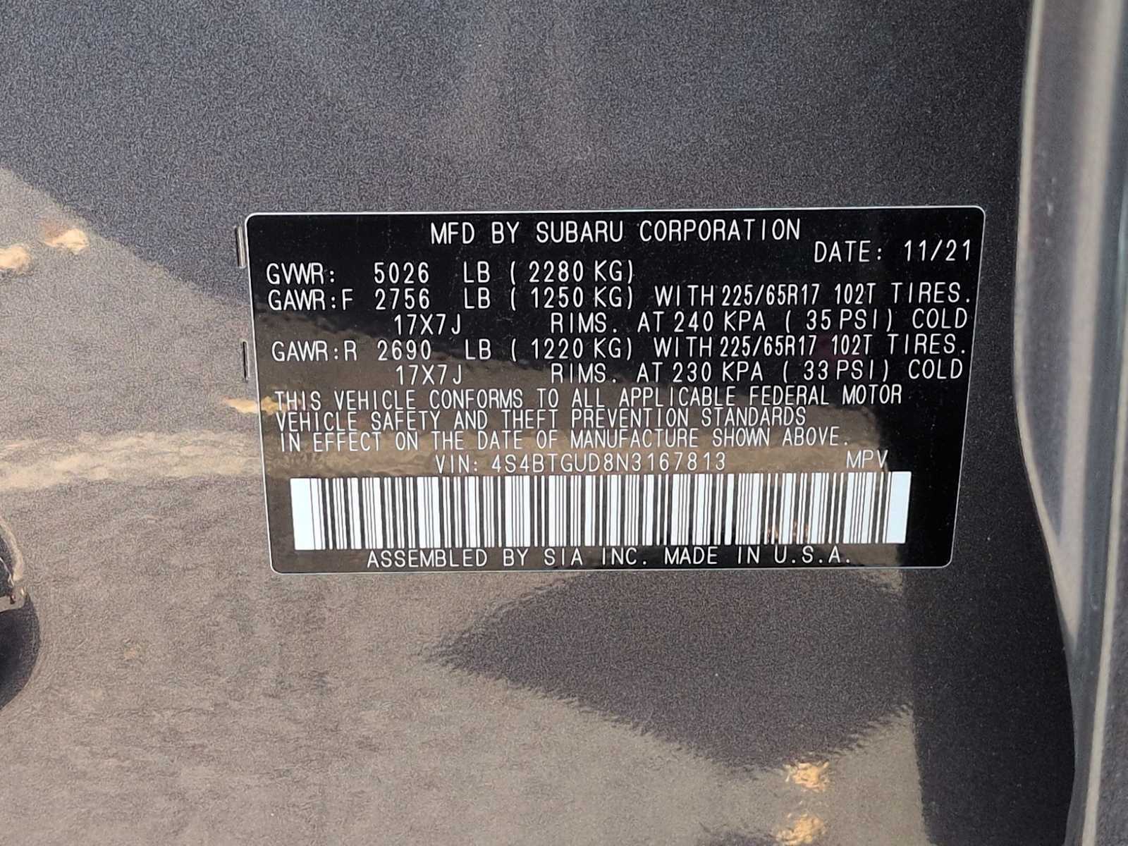 Thumbnail: 2022 Subaru Outback - 38