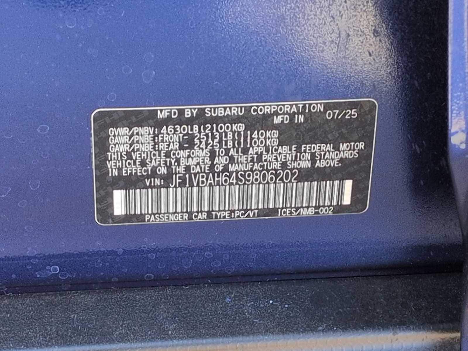 Thumbnail: 2025 Subaru WRX - 36