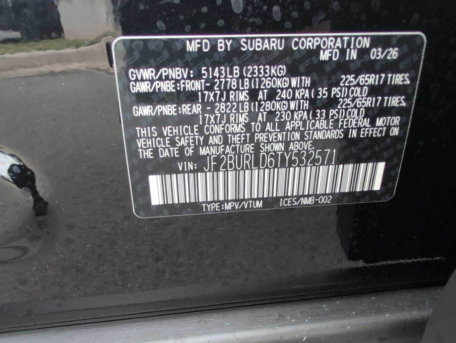 Thumbnail: 2026 Subaru Outback - 34