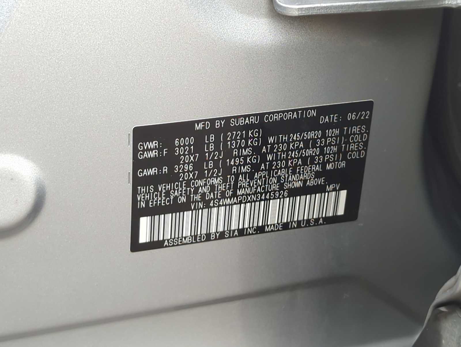 Thumbnail: 2022 Subaru Ascent - 38