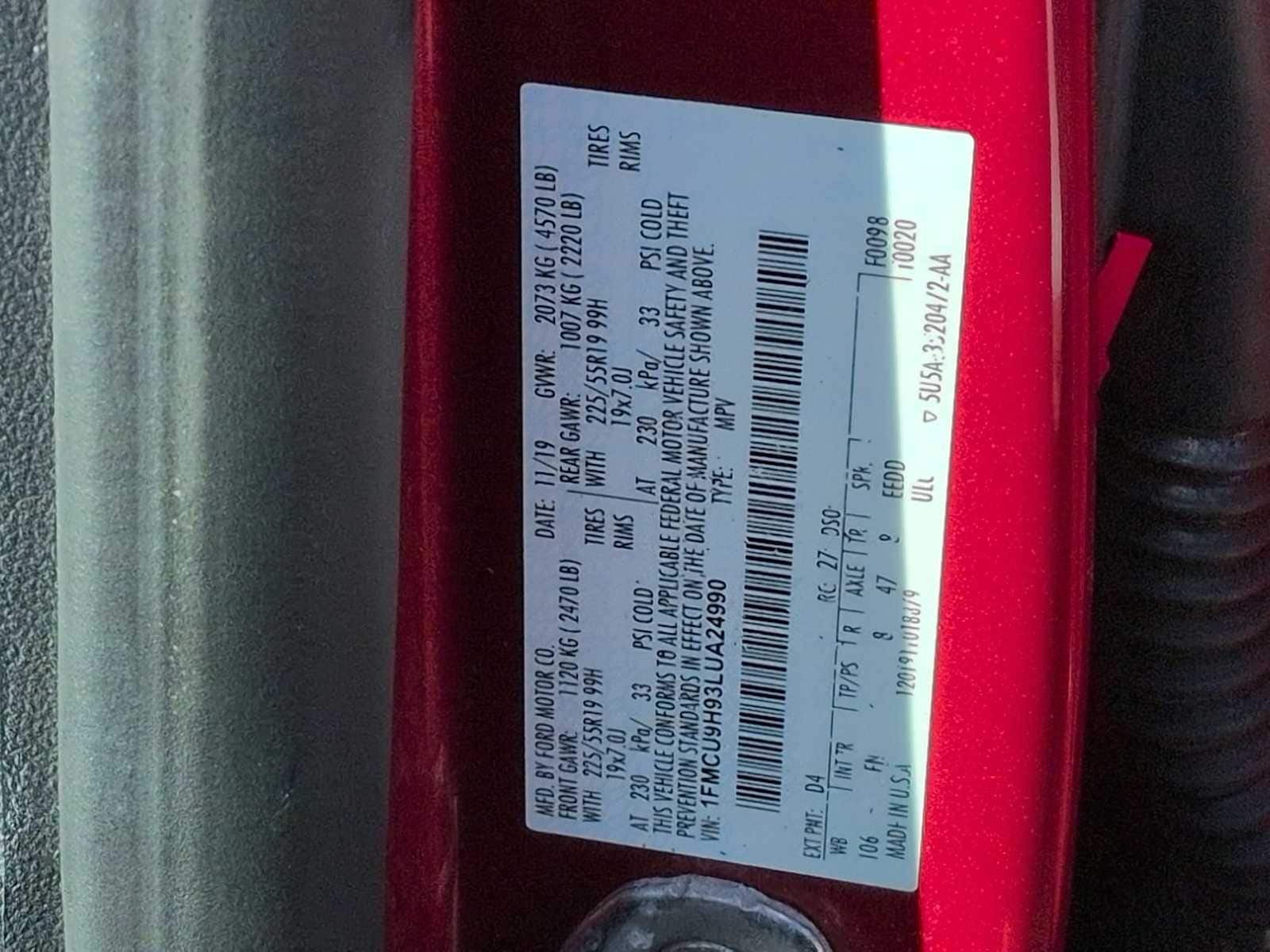 Thumbnail: 2020 Ford Escape - 39