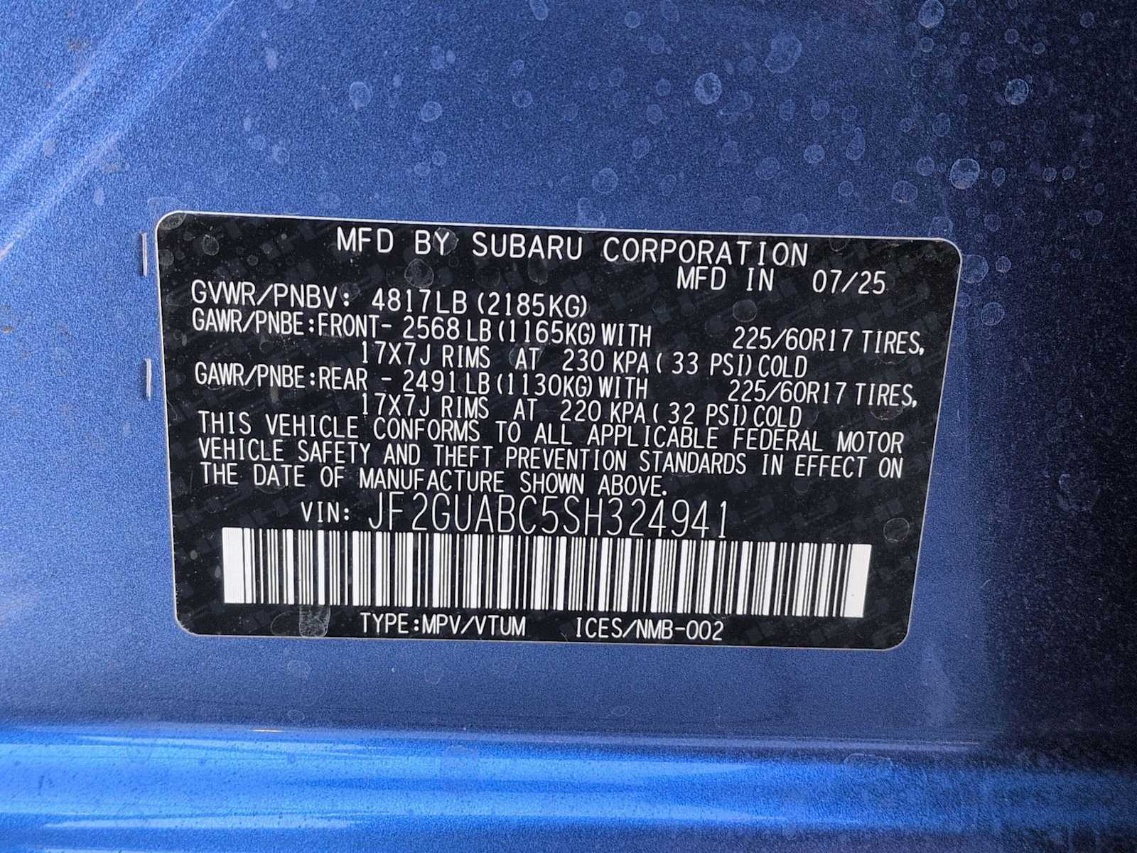 Thumbnail: 2025 Subaru Crosstrek - 35