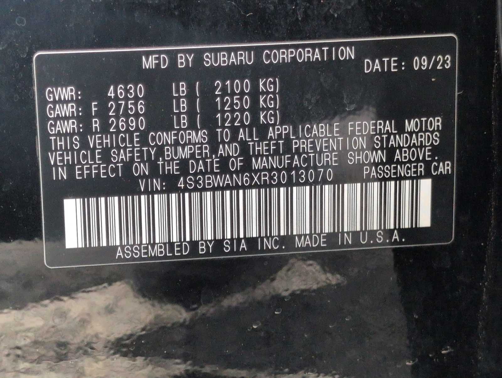 Thumbnail: 2024 Subaru Legacy - 36