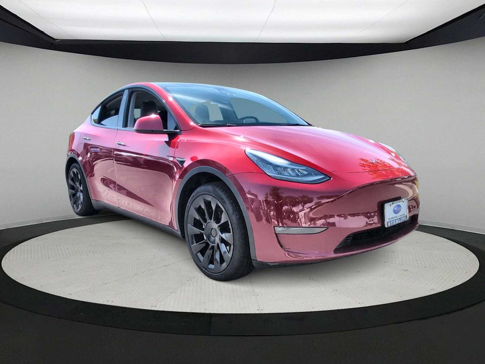 Used 2021 Tesla Model Y Standard Range with VIN 5YJYGAEDXMF173497 for sale in Sterling, VA