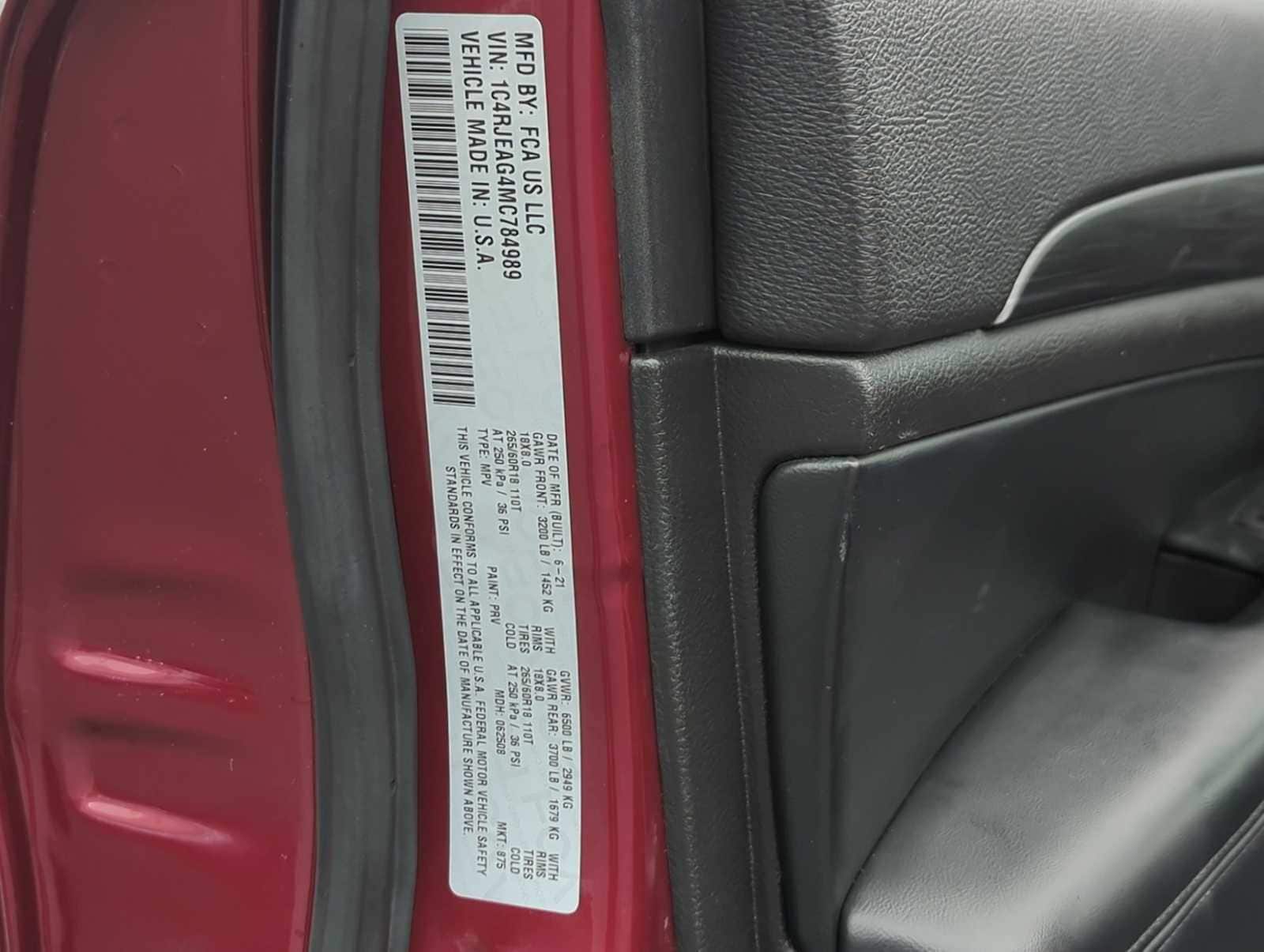 Thumbnail: 2021 Jeep Grand Cherokee - 35