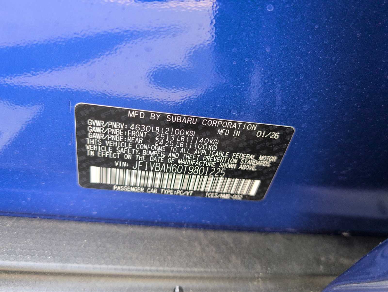 Thumbnail: 2026 Subaru WRX - 32