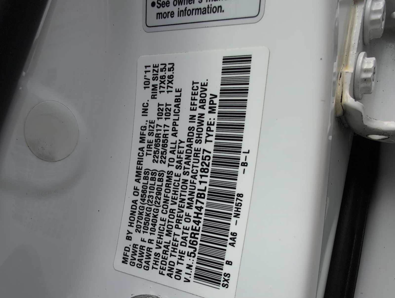 Thumbnail: 2011 Honda CR-V - 33