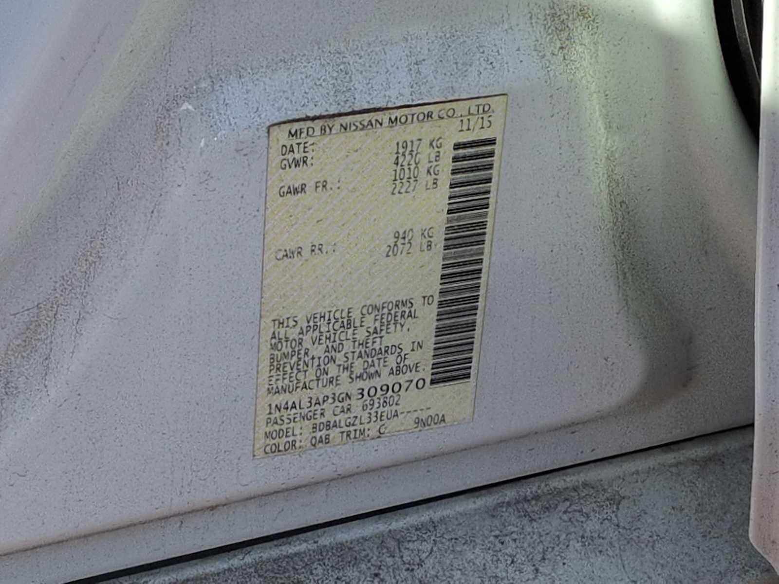 Thumbnail: 2016 Nissan Altima - 36