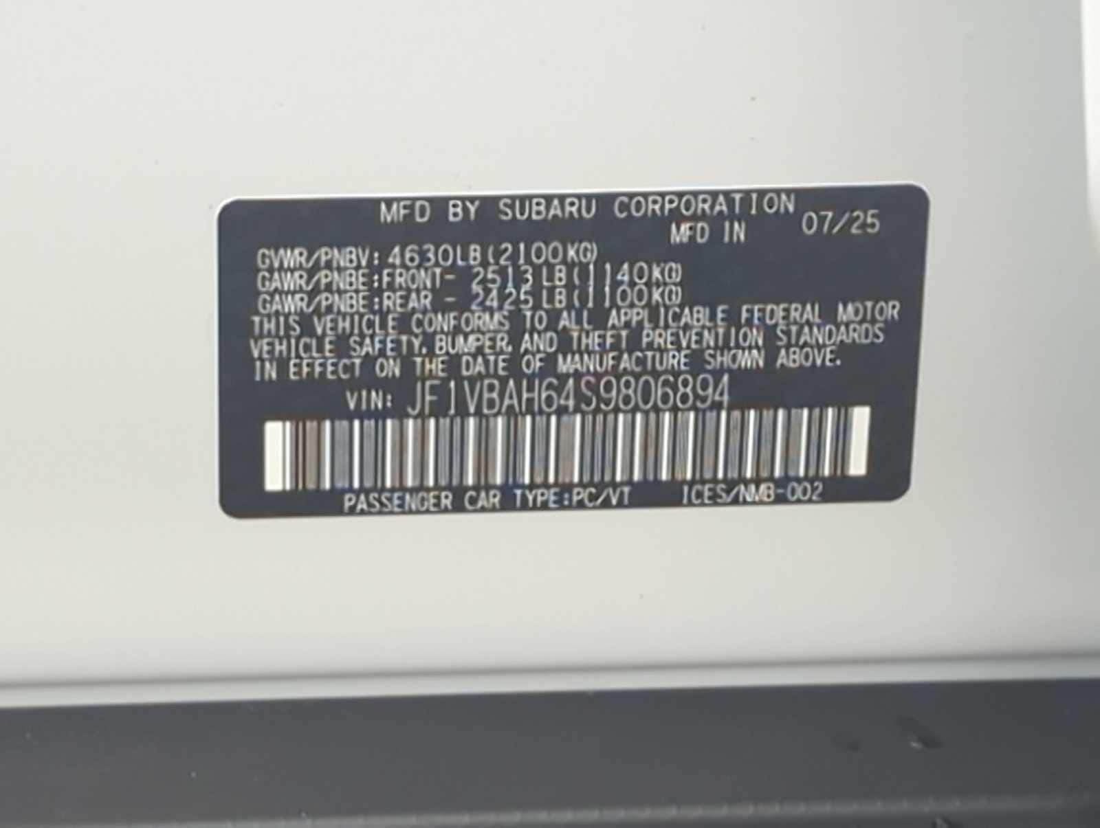 Thumbnail: 2025 Subaru WRX - 36