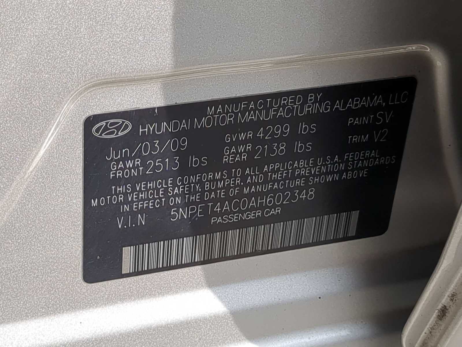 Thumbnail: 2010 Hyundai Sonata - 34