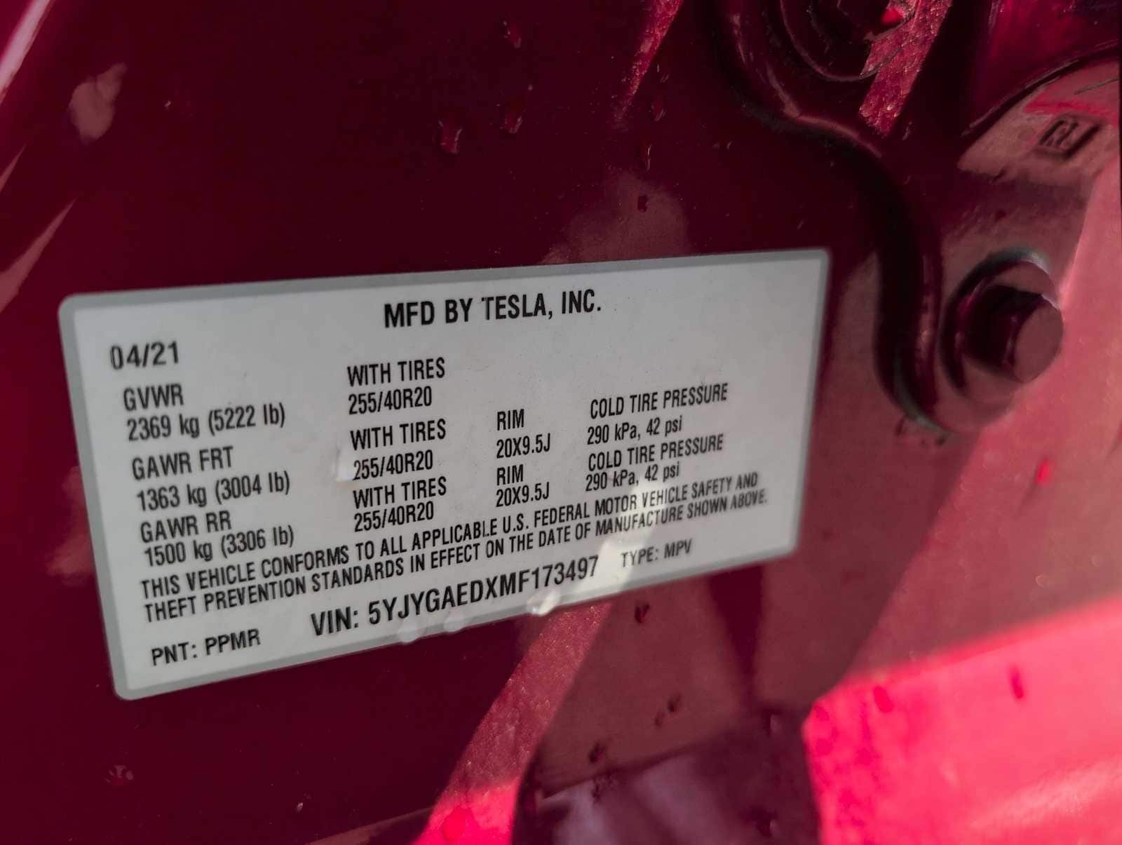 Thumbnail: 2021 Tesla Model Y - 30