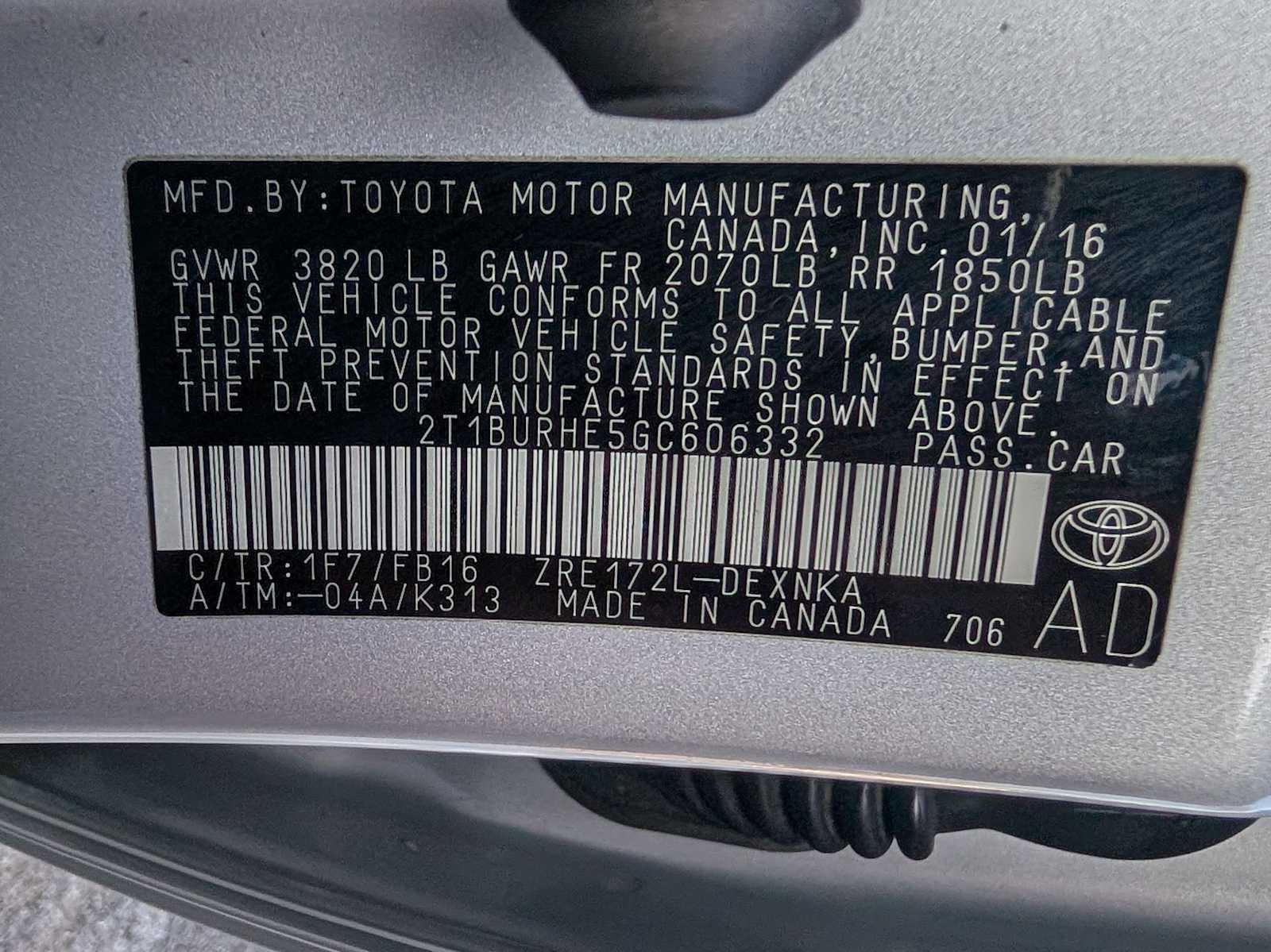 Thumbnail: 2016 Toyota Corolla - 34