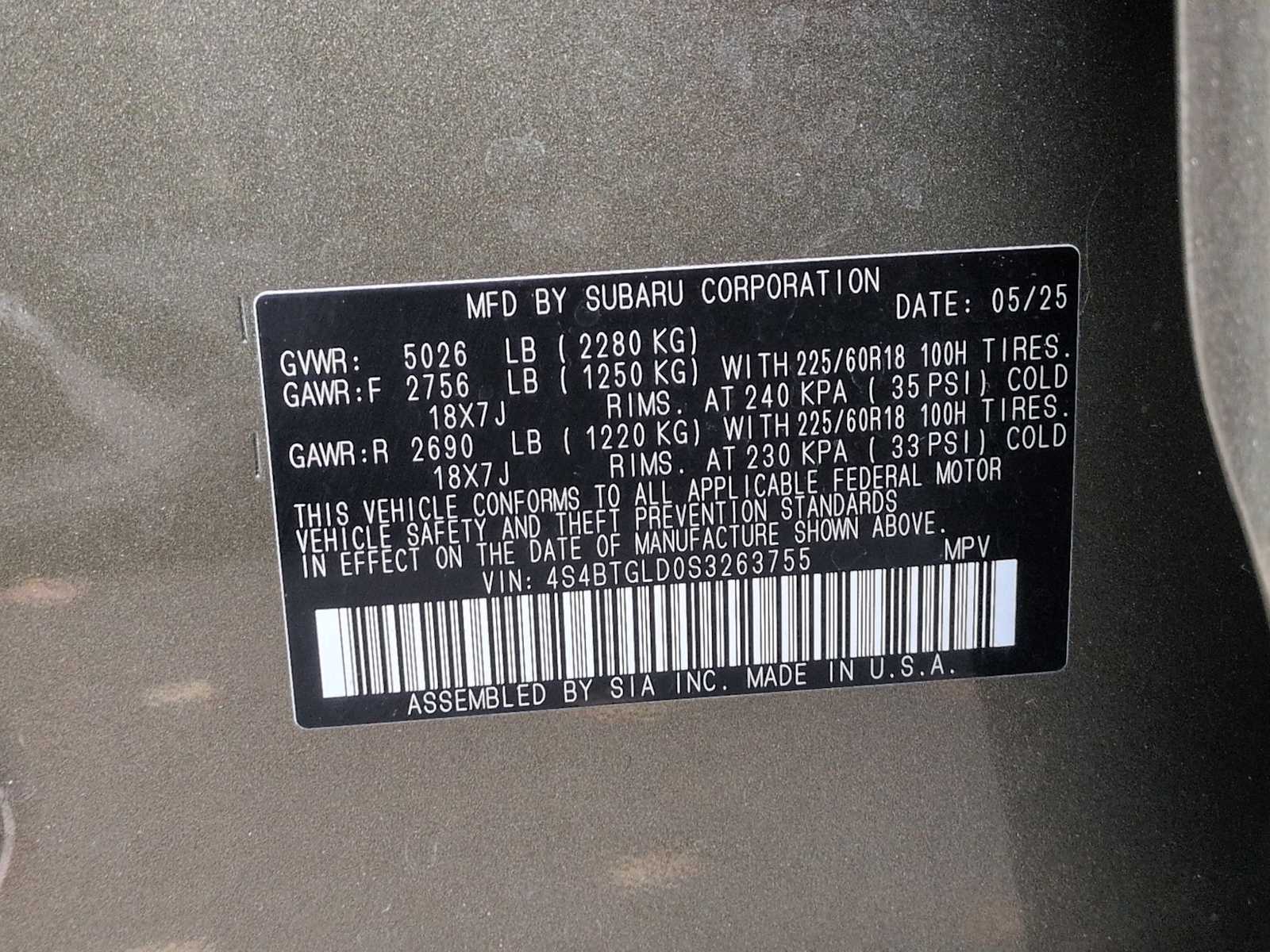 Thumbnail: 2025 Subaru Outback - 37