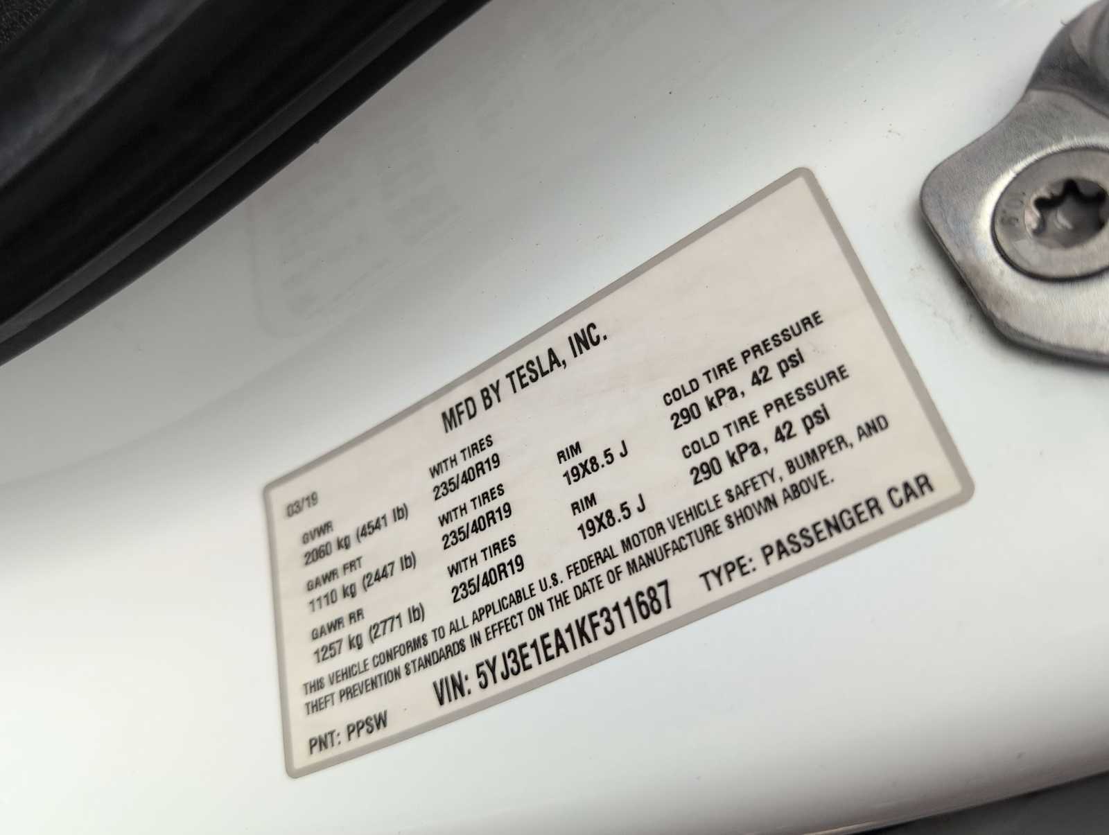 Thumbnail: 2019 Tesla Model 3 - 31