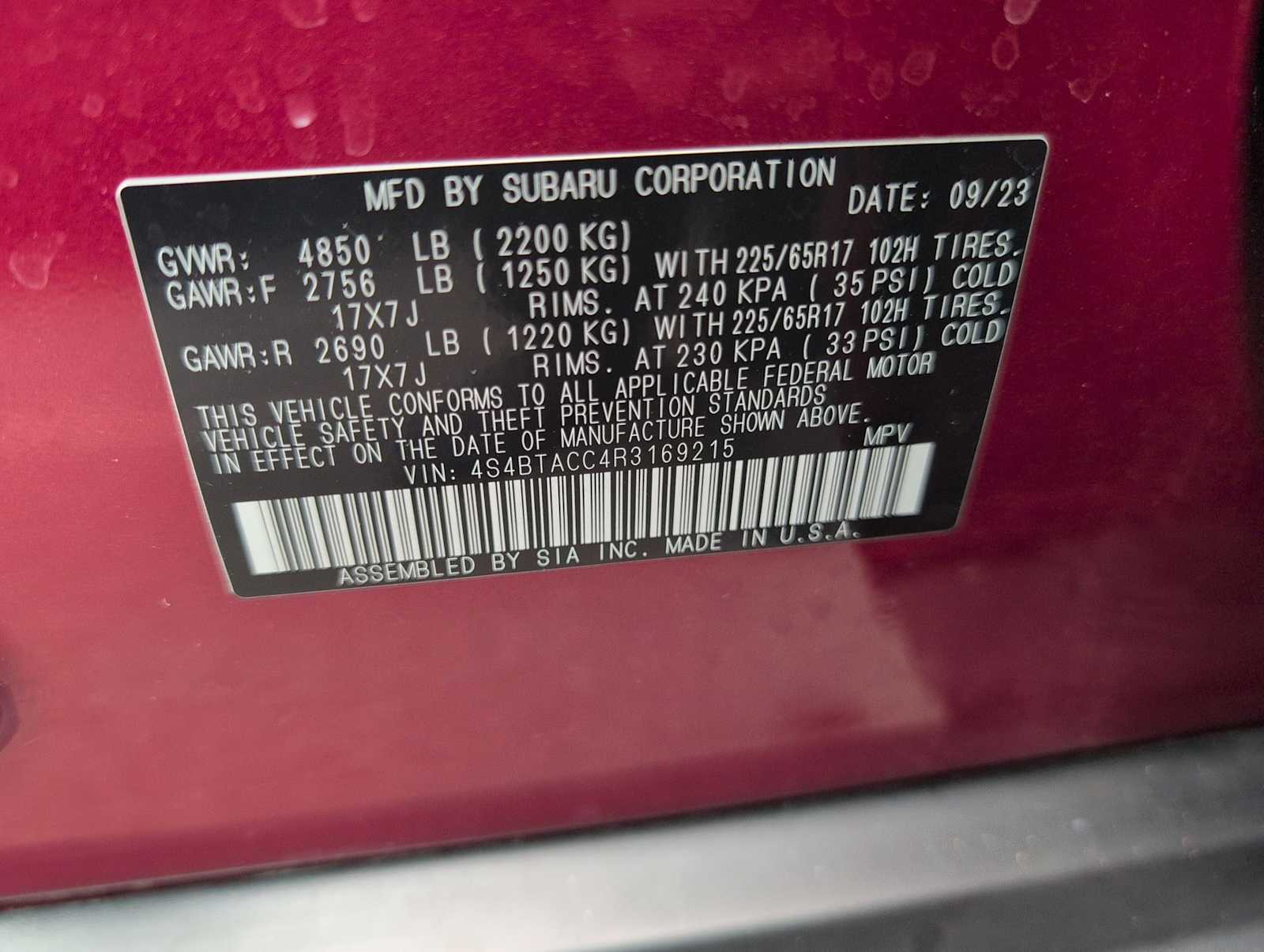 Thumbnail: 2024 Subaru Outback - 35