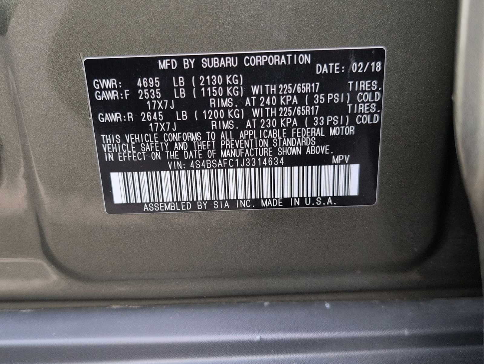 Thumbnail: 2018 Subaru Outback - 34