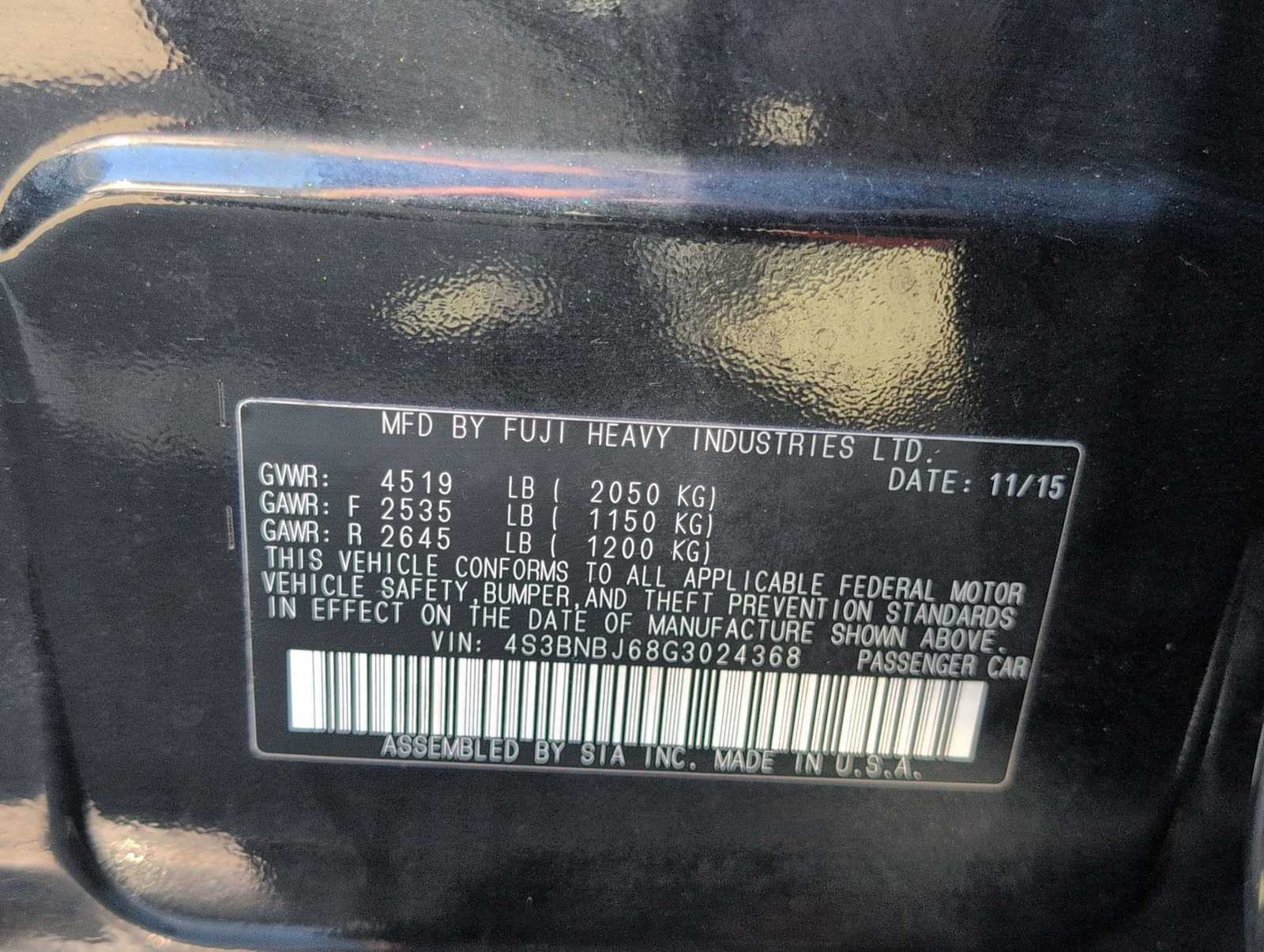 Thumbnail: 2016 Subaru Legacy - 35