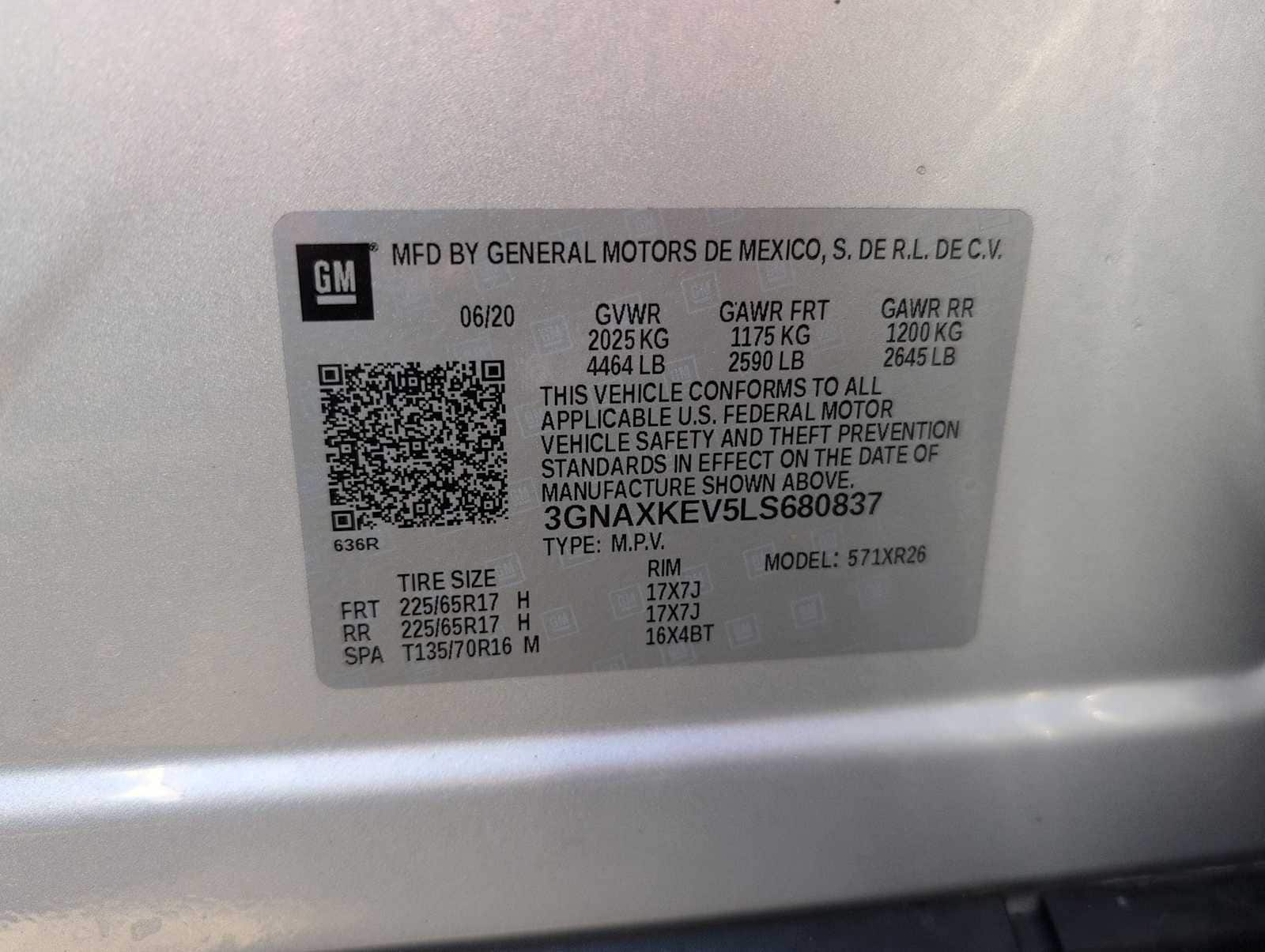 Thumbnail: 2020 Chevrolet Equinox - 34