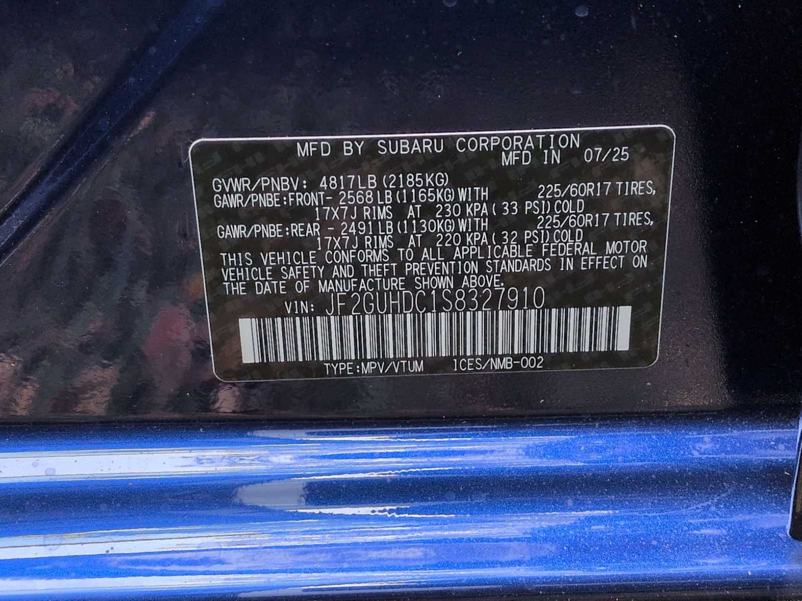 Thumbnail: 2025 Subaru Crosstrek - 37