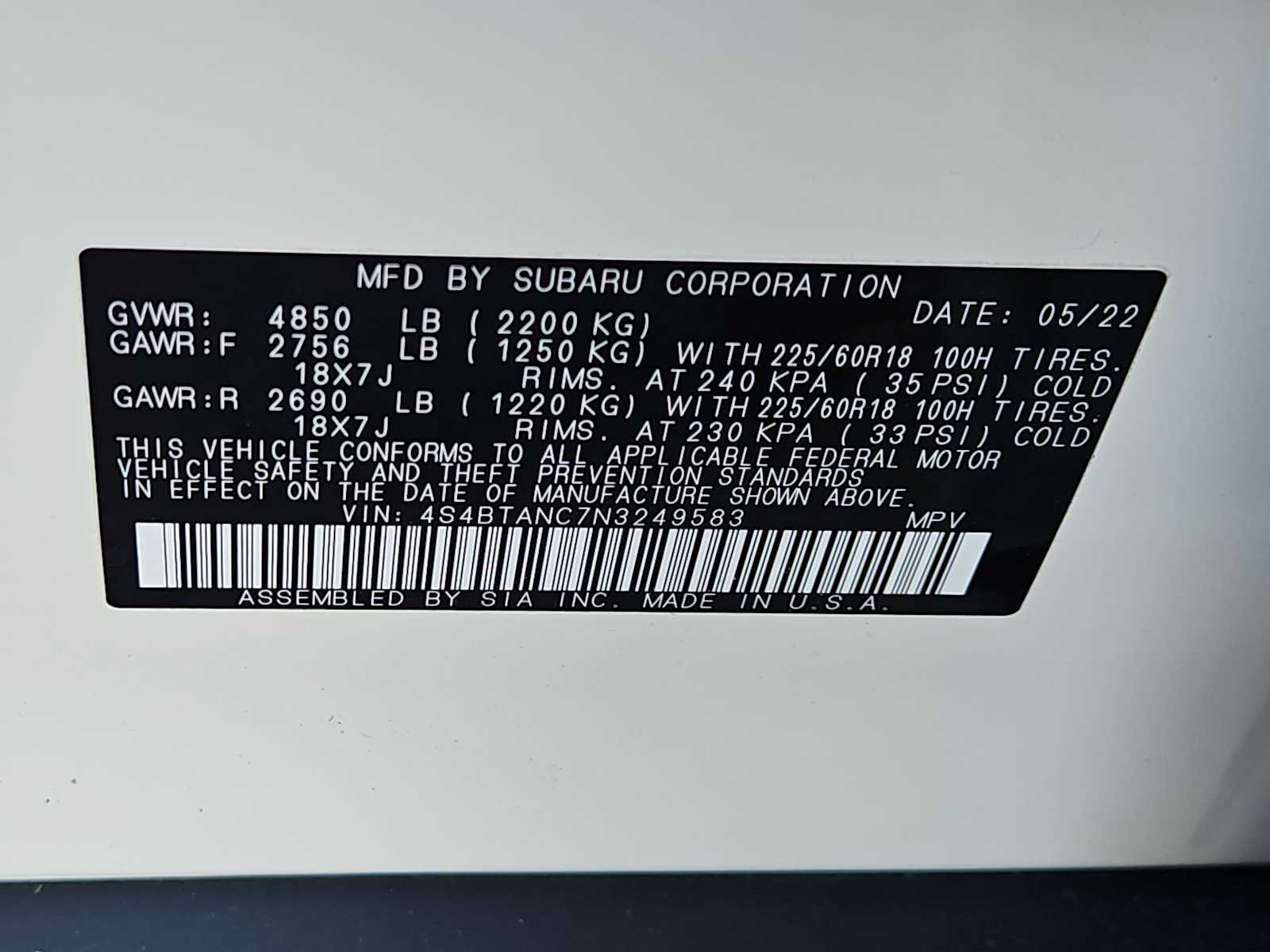 Thumbnail: 2022 Subaru Outback - 35