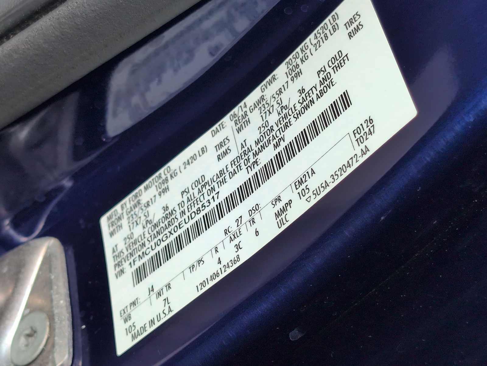 Thumbnail: 2014 Ford Escape - 33