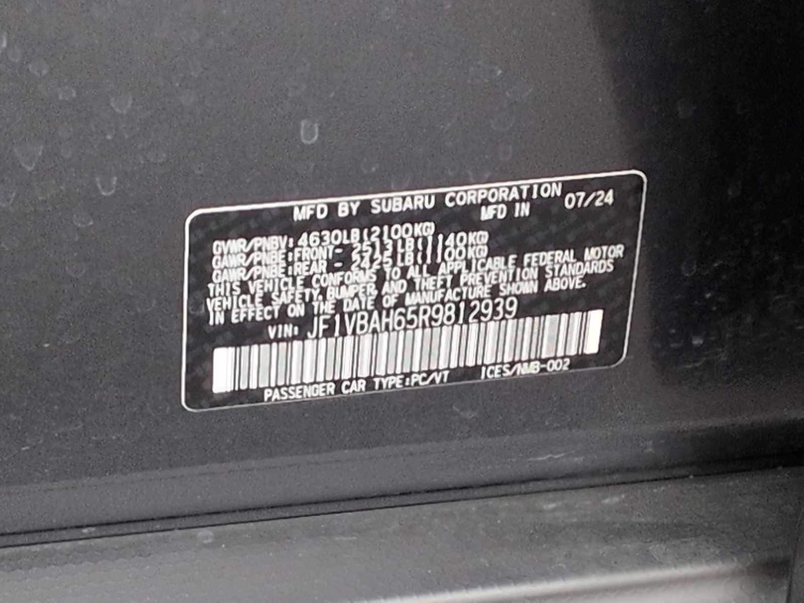 Thumbnail: 2024 Subaru WRX - 36