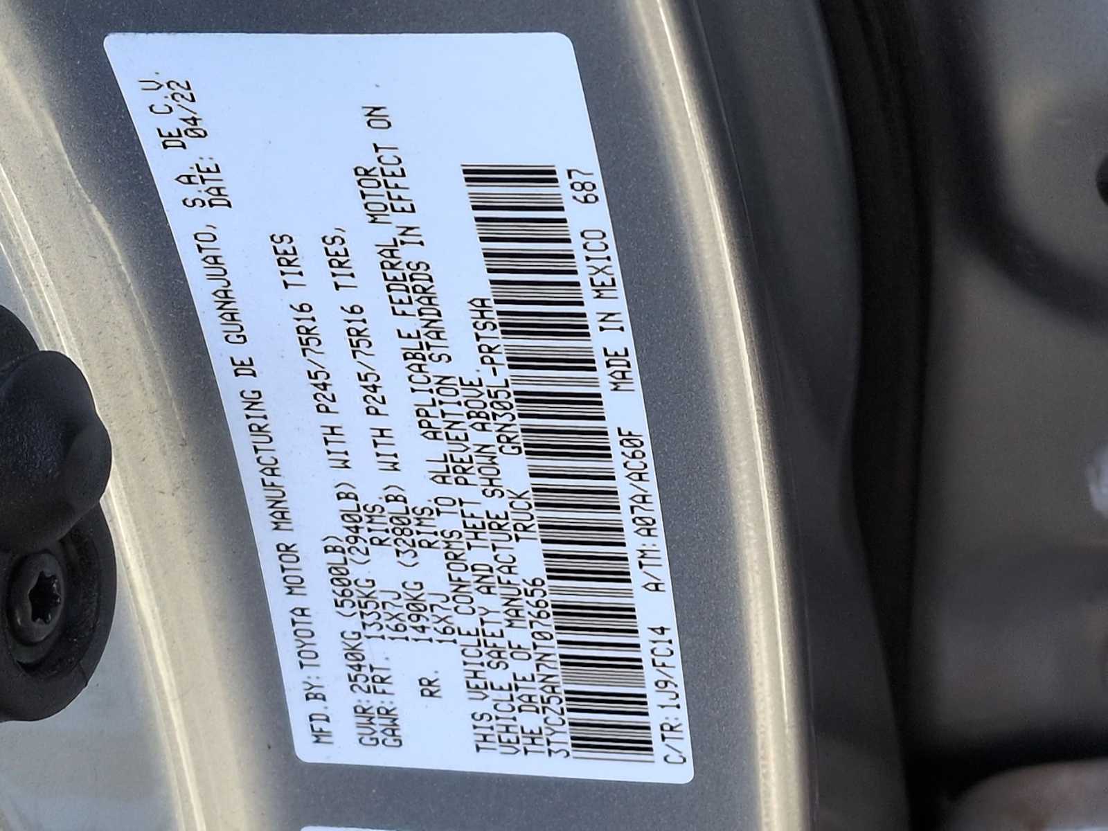 Thumbnail: 2022 Toyota Tacoma - 23