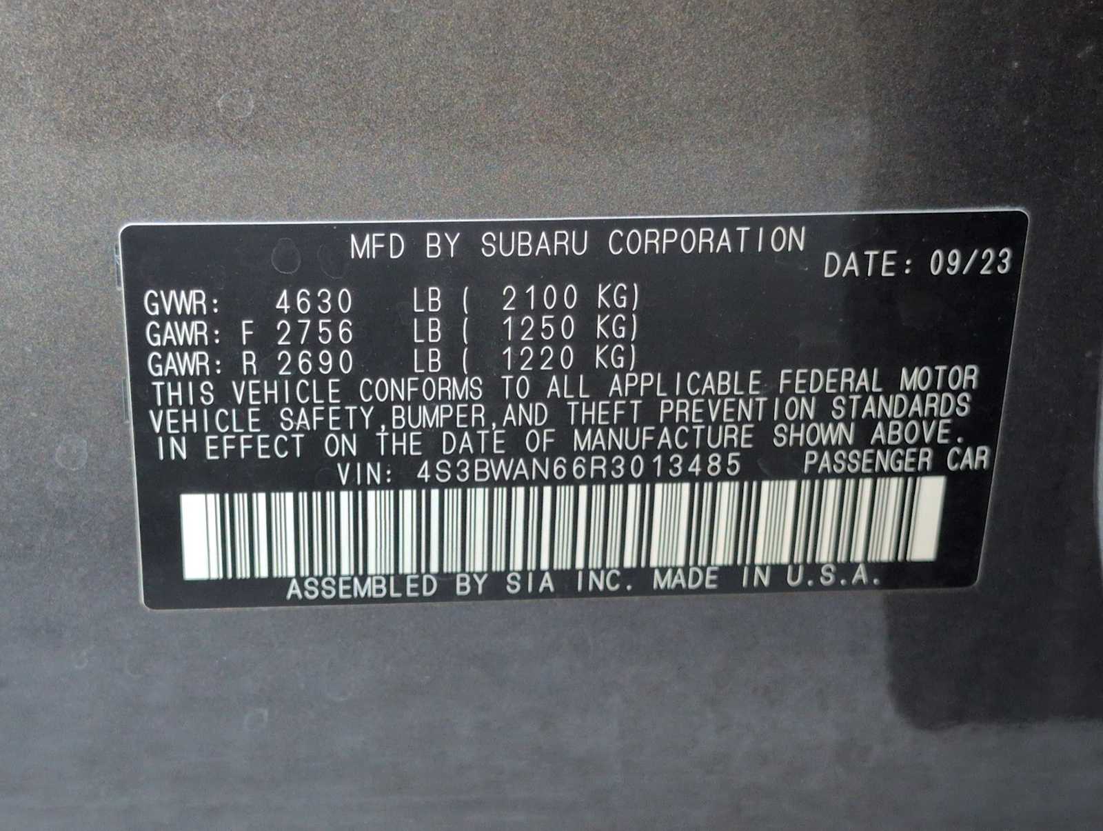 Thumbnail: 2024 Subaru Legacy - 37