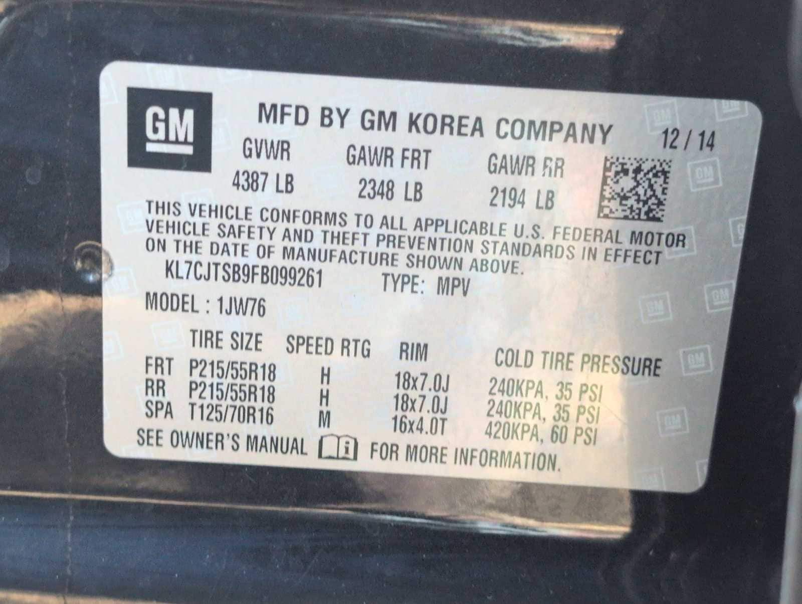 Thumbnail: 2015 Chevrolet Trax - 35