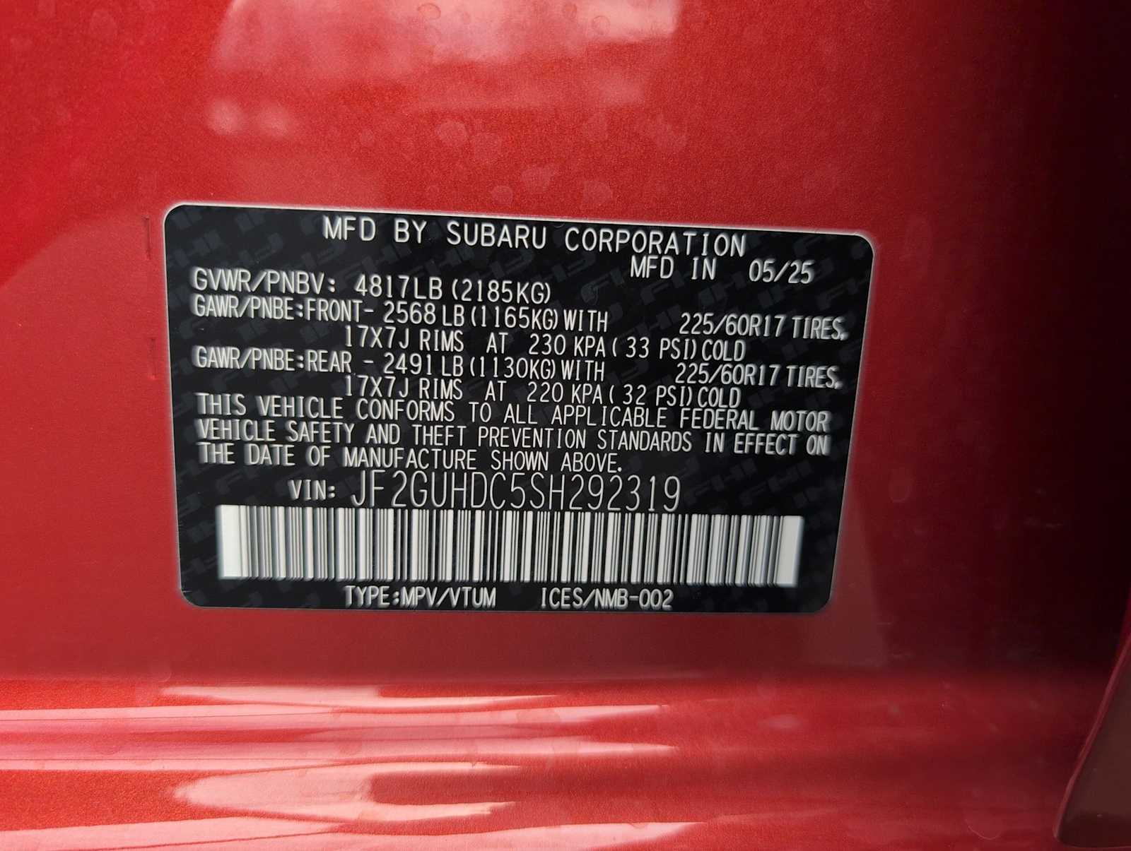 Thumbnail: 2025 Subaru Crosstrek - 33