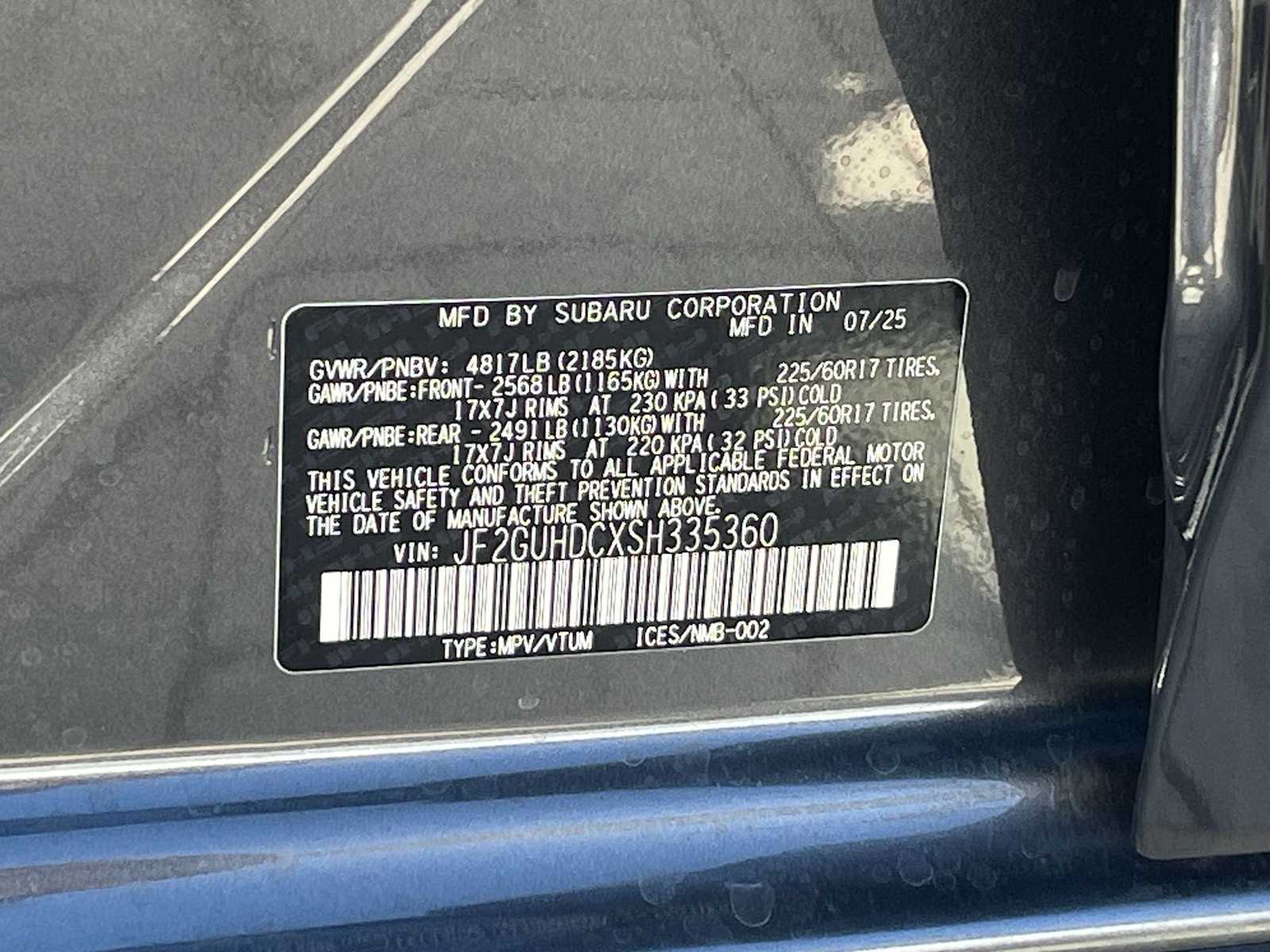 Thumbnail: 2025 Subaru Crosstrek - 36