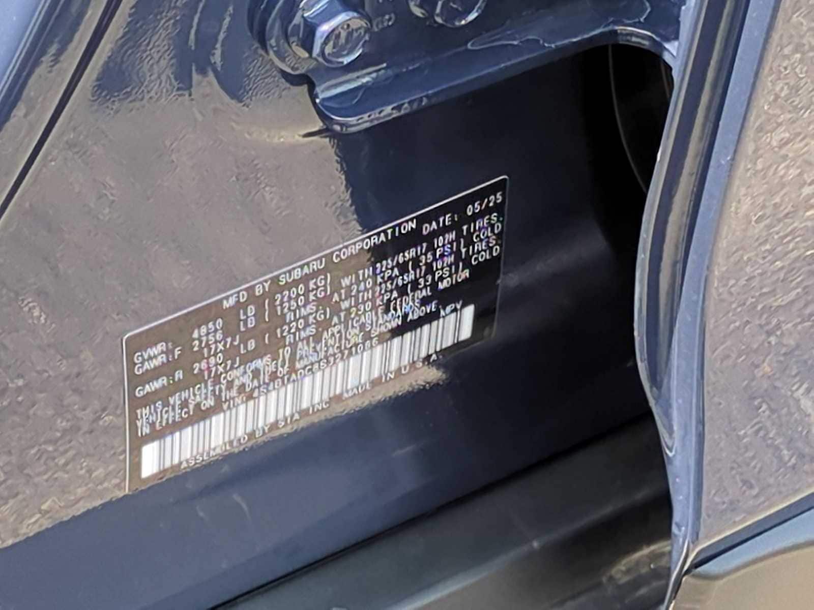 2025 Subaru Outback Premium 27