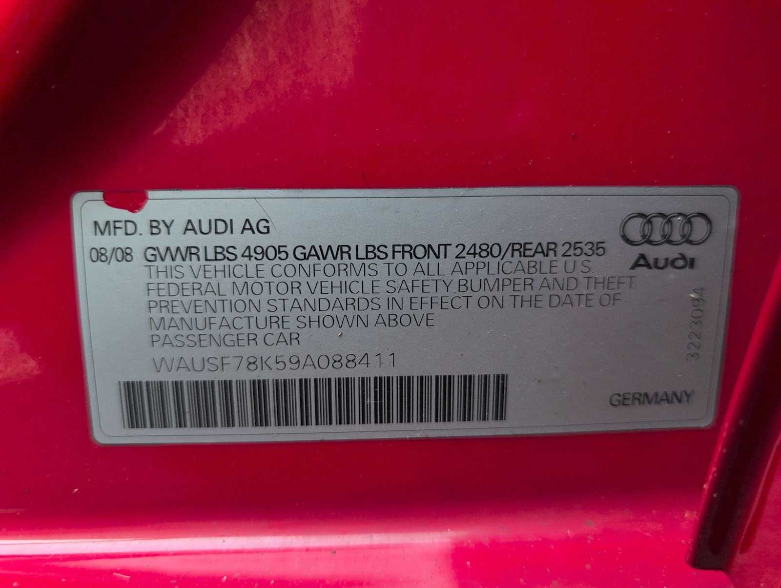 Thumbnail: 2009 Audi A4 - 28