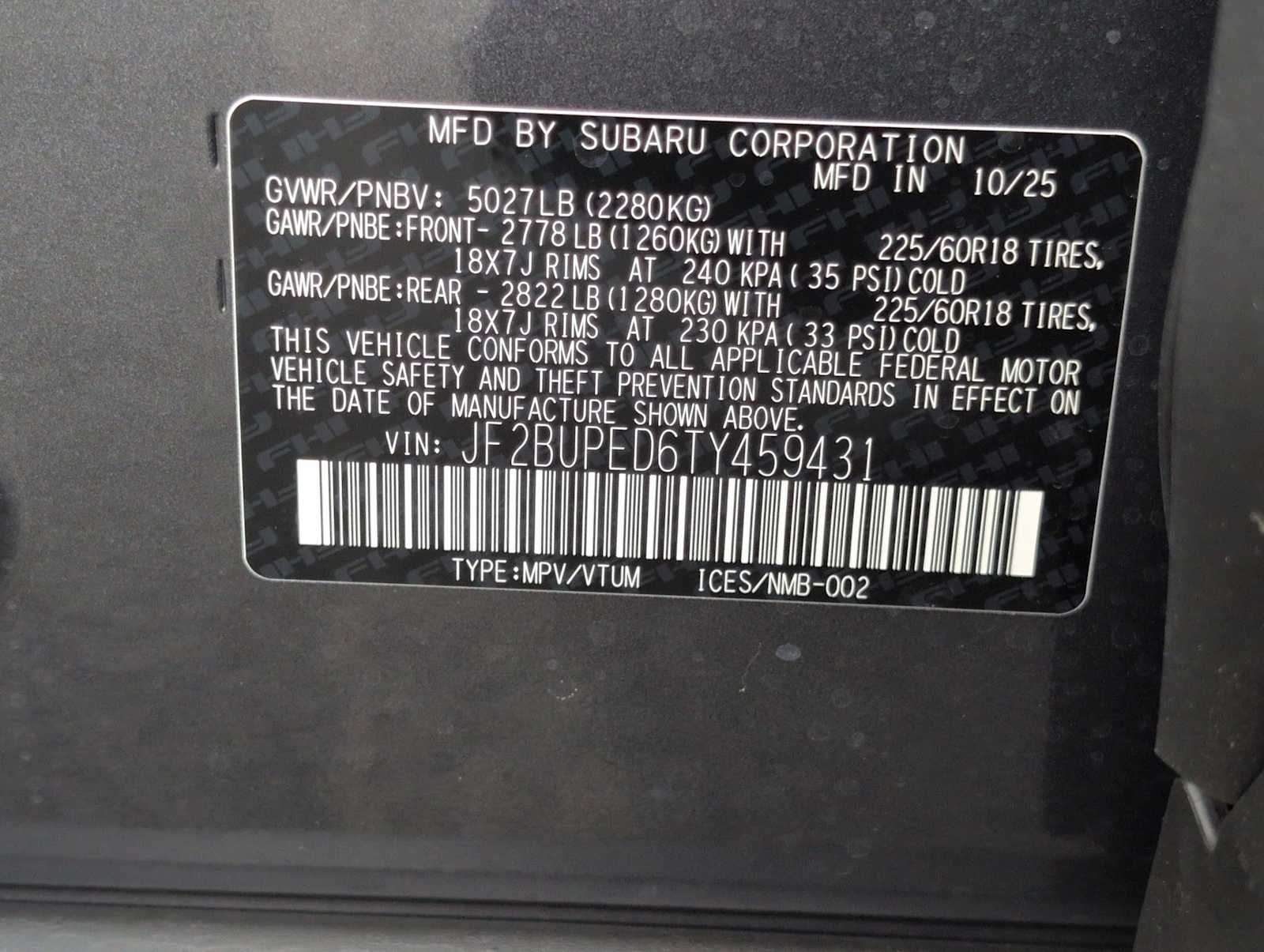 Thumbnail: 2026 Subaru Outback - 38