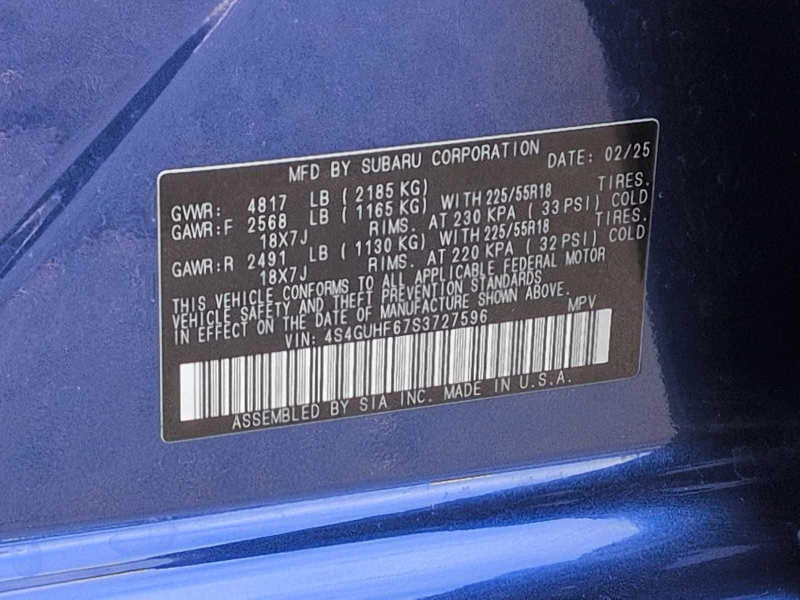 Thumbnail: 2025 Subaru Crosstrek - 37