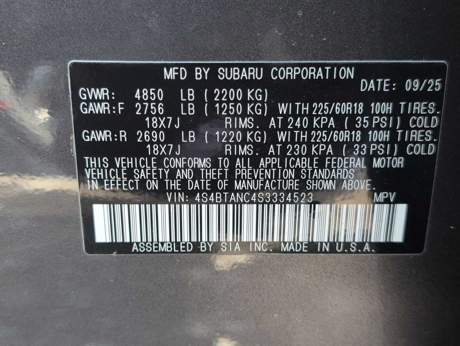 Thumbnail: 2025 Subaru Outback - 34