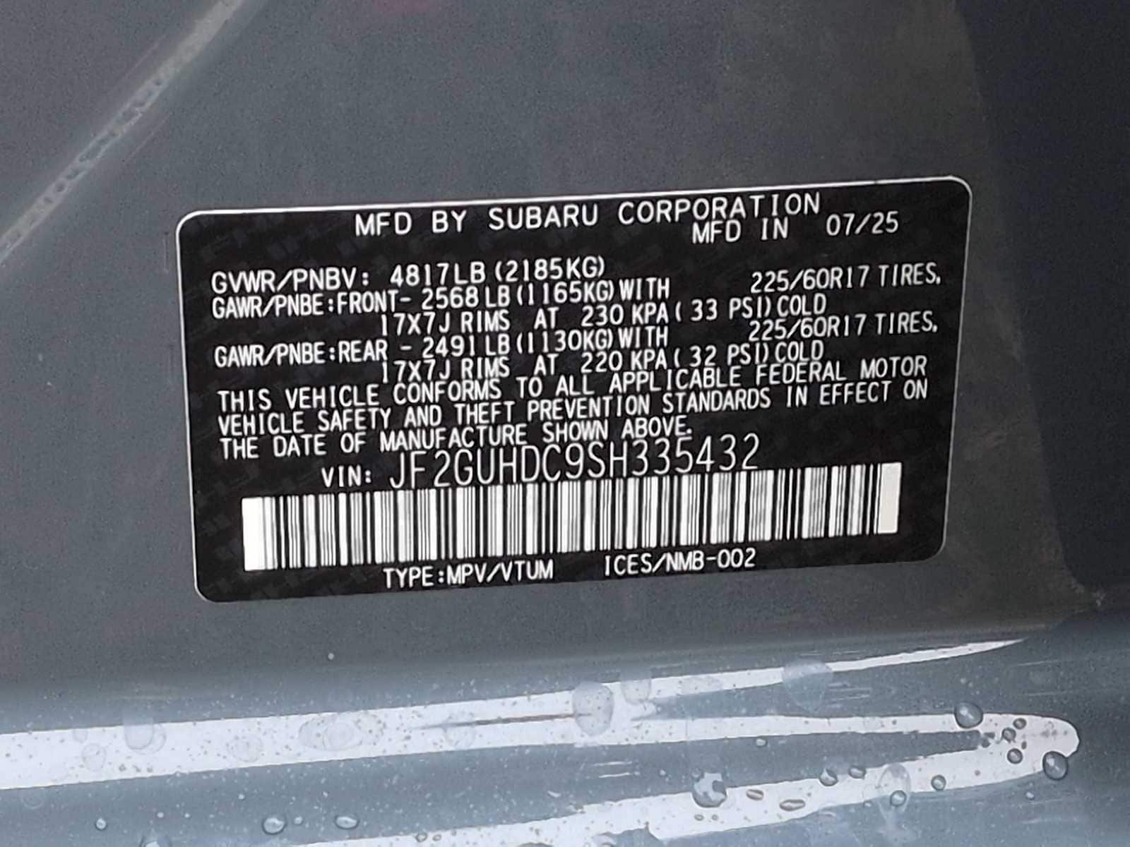 Thumbnail: 2025 Subaru Crosstrek - 37