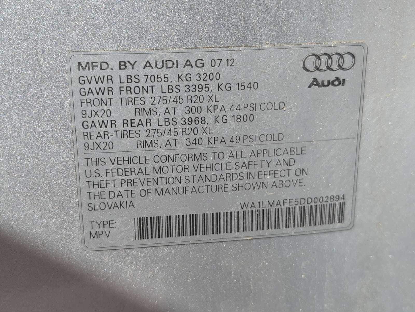 Thumbnail: 2013 Audi Q7 - 34