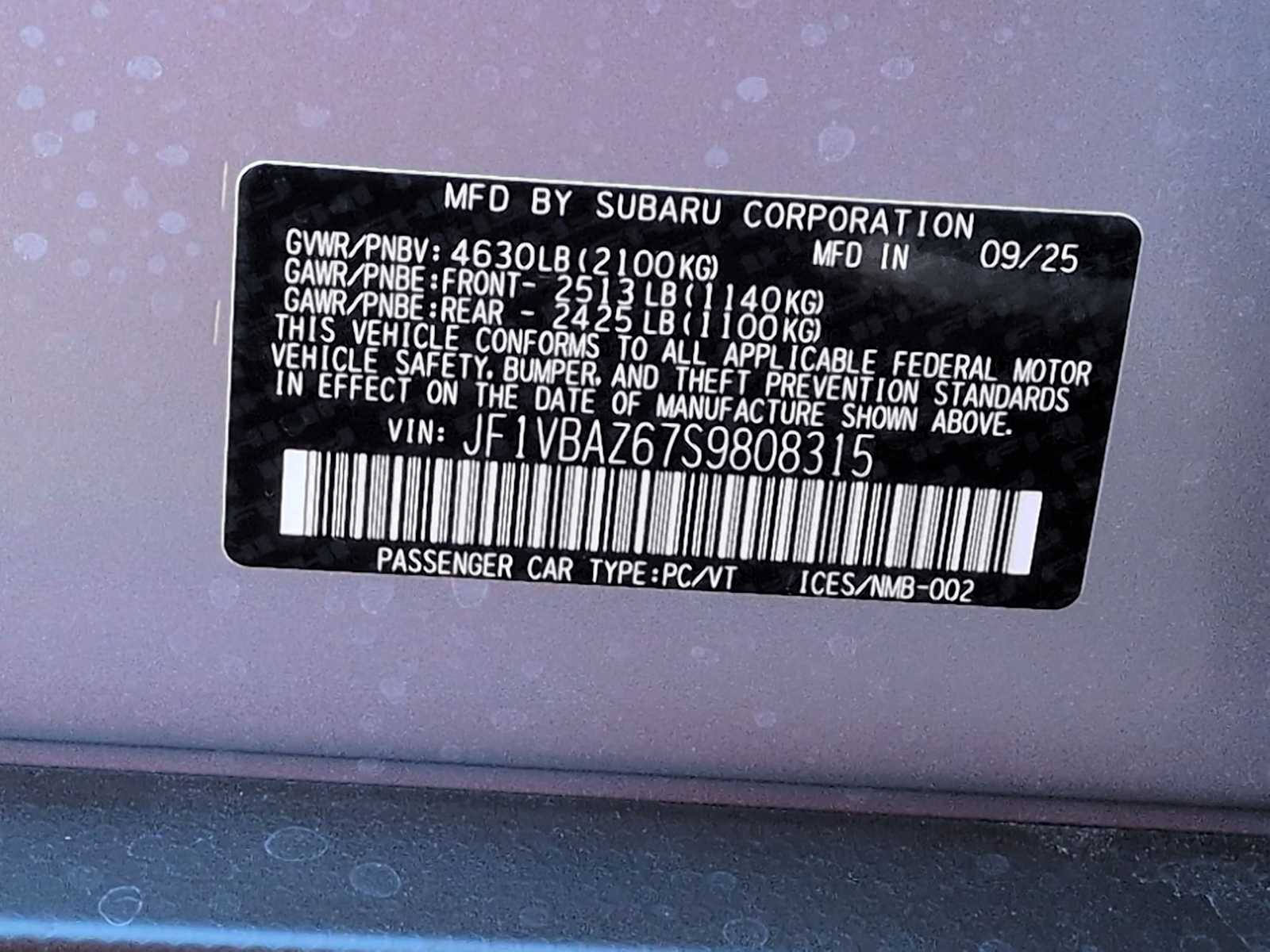 Thumbnail: 2025 Subaru WRX - 37